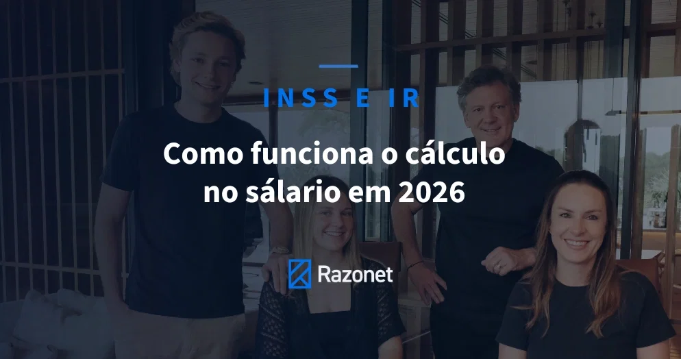 Desconto de INSS e IR no salário 2026: como funciona o cálculo